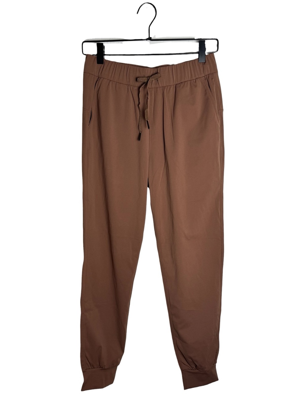 NWT Ajisai Elevated Casual Comfort Jogger Pants Caramel Brown XS